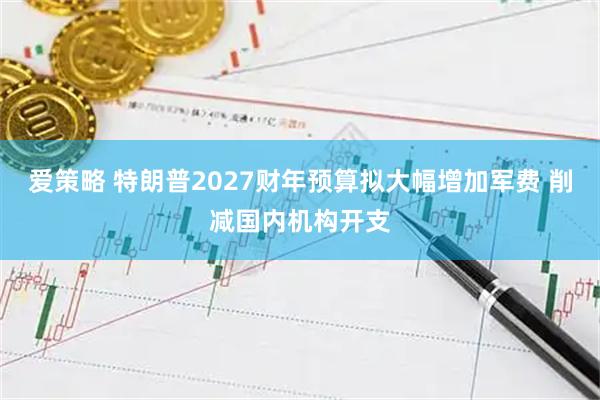 爱策略 特朗普2027财年预算拟大幅增加军费 削减国内机构开支